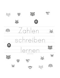 Häufig besteht hier die neigung, den ergänzungsstrich nach der ersten zahl wegzulassen, da danach ja schon das wörtchen »bis« folgt (falsch: Bod Leseprobe Zahlen Schreiben Lernen Zahlen Lernen Mit Dem Vorschulbuch Fur Die Vorschule Und Grundschule