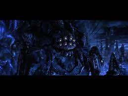 Maybe you would like to learn more about one of these? At The End Of Matrix Revolutions 2003 The Eyes Of The Machine That Carries Neo S Body Away Are Green Unlike All The Others Seen Prior Red Indicating That The War Between Machines