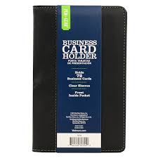 I noticed they got the walmart business card. Pen Gear Business Card Holder Walmart Com Walmart Com