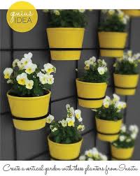 Eliane Rodrigues Flower Pots Small Balcony Garden Wall Planter