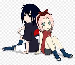 Naruto shippuden naruto coloring pages sakura fighting sasuke. Sasusaku Kid By Malengil Sasuke Dan Sakura Png Free Transparent Png Clipart Images Download