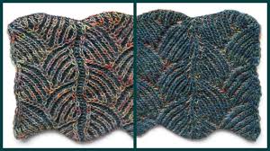 When you watch videos designed for your success, learning is inevitable and fun. Stripy Leaves Scarf Brioche Knitting Patterns