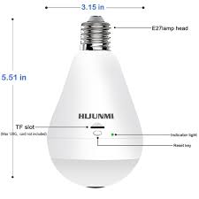 Light Bulb Camera Include 16gb Card 1080p Wifi Security Camera 2mp Wireles Ip Indicator Lights Wifi Home Surveillance