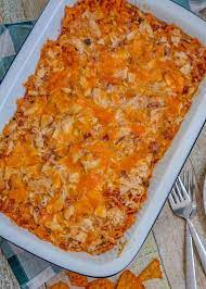 Cheesy Chicken Doritos Casserole 4 Sons R Us Recipe Dorito Casserole Chicken Recipes Casserole Chicken Dorito Casserole