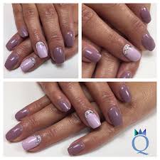 Ballerina Shape Gelnails Nails Lilac Purple Silverstones Ballerina Form Gelnagel Nagel Lila Violett Silberstein Nails Nail Art Interesting Things