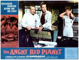 Same size that you see in the theater. Film Review The Angry Red Planet 1959 Hnn