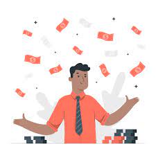 Make It Rain By Freepik Stories Svg Png Illustration Economy Money Finance Abundance Rich Spend Wealth Illustration Grafic Art Rain Illustration