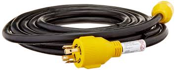 Maybe you would like to learn more about one of these? Clearmax 4 Prong Heavy Duty Generator Power Extension Cord With Twist Lock Connector Plug Etl Approved 10awg Wire 30 Amps Up To 7500 Watts 125v 250v Ac 25 Ft