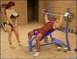 The Gym- Blackadder - Porn Cartoon Comics