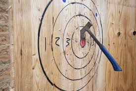 Lean back as you swing the axe behind you. New Ax Throwing Business Hits The Target In Chillicothe