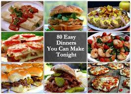 Customize this to fit your family and use it as a tool to make meal planning easy and dinner time a breeze. 80 Easy Dinners You Can Make Tonight