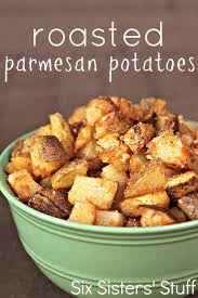 Roasted Parmesan Potatoes Recipe Recipes Food Dishes Side Dish Recipes