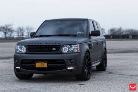 Black On Black Matte Land Rover Range Rover Sport With Custom Rims Range Rover Sport Range Rover Range Rover Black