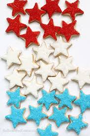 4th Of July Star Cookies Easy Decorated Cookie Idea Recipe Star Cookies Cake Decorating Store Easy Cookies