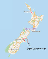 ニュージーランド地震のソーシャルメディア マップ Esriジャパン