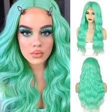 Teal Green Full Lace Wig Chichi Teal Green Knotless Full Lace Box Braided  Wig