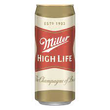 Miller High Life Beer Can Shop Beer Wine At H E B