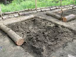You need to bend over to do weeding this elevated garden bed. Log Raised Beds A Free Raised Bed Solution