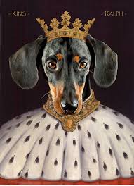 That's why we'd like to help you express your love, for your pet, in the most unique way possible. Bespoke Royal Dog Portraits Uk Printed Royal Cats Dogs Facebook