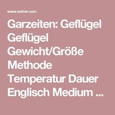 Garzeiten Geflugel Geflugel Gewicht Grosse Methode Temperatur Dauer Englisch Medium Durch Ganzes Hahnchen Ca 1 Hahnchen Grillen Hahnchenkeulen Hahnchen Flugel