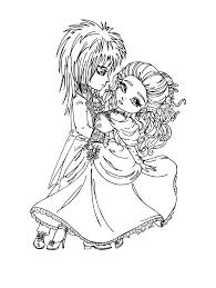 Jareth And Sarah Labyrinth By Jadedragonne On Deviantart Coloring Pages Fairy Coloring Blank Coloring Pages