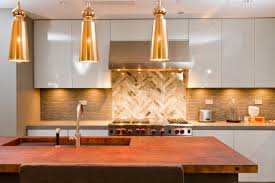 Contemporary kitchen features dazzling blue backsplash 10 photos. 50 Best Modern Kitchen Design Ideas For 2021