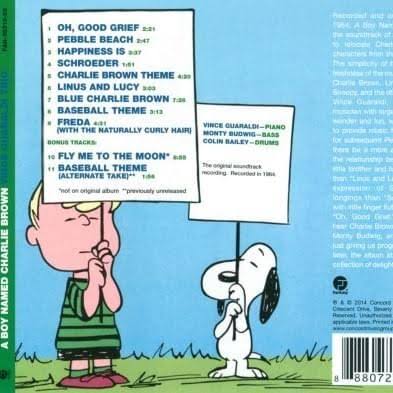 Vince Guaraldi Trio - A Boy Named Charlie Brown (Original Soundtrack)  Lyrics and Tracklist | Genius