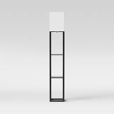 The two little shelves are adorable for a plant or knich knachs. Shelf Floor Lamp Threshold Target