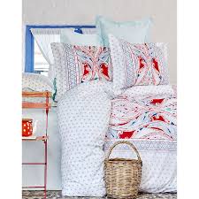 240x260 cm volanlı yastık kılıfı : Karaca Home Dorea Pano Rnf Cift Kisilik Pike Takimi Karaca