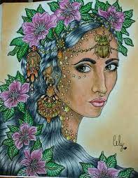 pin by willy knuijt on hanna karlzon voorbeelden colorful drawings color pencil drawing coloring books coloriage de printemps