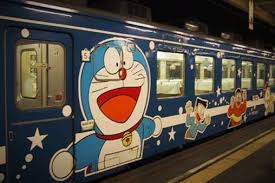 Rail Art Japan Kawaii Japan Doraemon