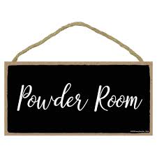 Maybe you would like to learn more about one of these? Powder Room Wood Sign 10 X 5 On Sale Overstock 30392603