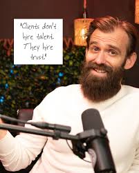 Talent gets you noticed. Trust gets you hired. Clients aren't looking for  perfection. They're looking for someone they can count on.