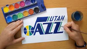 Utah jazz vector logo, free to download in eps, svg, jpeg and png formats. How To Draw The Utah Jazz Logo Nba Youtube