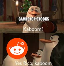 The stonks meme, which has been around online since 2017, has become an integral part of online discussion around the gamestop short squeeze saga. Gamestop Stocks Stonks Memes