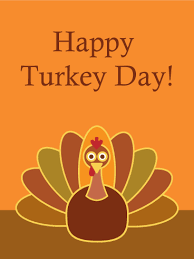 Create printable thanksgiving cards from the comfort of your own home. Thanksgiving Turkey Card Birthday Greeting Cards By Davia