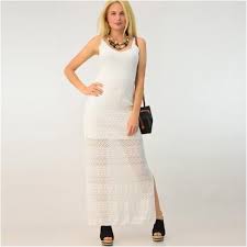 Μακριά Φορέματα - Maxi - Λευκο | Ρούχα Online