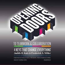 Doors of change™ enjoys a wide range of public and private support, though the majority of its funding comes through the generosity of private donors and an annual fundraiser. Opening Doors To Teamwork And Collaboration 4 Keys That Change Everything Katz Judith H Miller Frederick A 9781620648377 Amazon Com Books