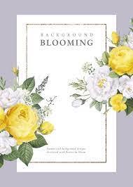 download floral design wedding invitation for free 結婚式 招待状 デザイン 結婚式 招待状 花 花のポスター
