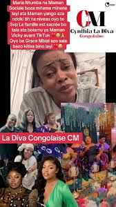 Maria Ntumba na Maman Sociale boza mitema minene layi ata Maman yango aza  ndoki tih na niveau oyo te Svp La famille est sacrée bo tala ata bolamu ya  Maman Vicky avant TikTok 💔😭🙏 Oyo ba Grace Mbizi azo ...