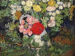 Alongtimealone Lonequixote Flowers In A Vase Vincent Van Van Gogh Flowers Van Gogh Art Vincent Van Gogh Art