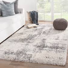 Kostya Abstract Ivory Gray Area Rug Plush Area Rugs Grey Area Rug Light Grey Area Rug
