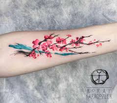 If you're a tattoo lover you probably know about the cherry blossom tattoo that is in trend these days among both men and women in different styles. Cherry Blossom Forearm Tattoo
