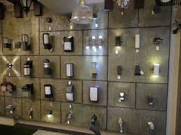 Outdoor Light Display Wall Showroom Light Display Lighting Showroom Interior Design Sites