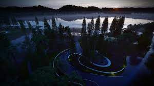 广东省普宁市星河明珠湾环湖路沿湖景观设计 希尔景观 mooool木藕设计网 waterfront landscape conceptual design