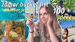 100+ BUCKETLIST DINGEN DIE JE DEZE ZOMER MOET ... - YouTube