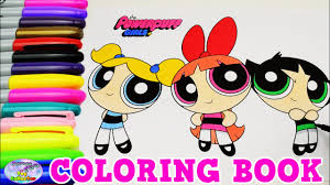 Boys and girls will learn to paint images correctly using the right colors. The Powerpuff Girls Coloring Book Blossom Bubbles Episode Surprise Egg And Toy Collector Setc Youtube