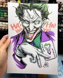 Best Screen Joker Drawing Sketches Concepts What Is The Serious Difference Between Attracting As Well As Illustra Joker Drawings Joker Art Concept Art Drawing