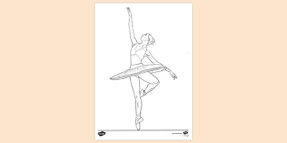Download and print these ballet dancer + coloring pages for free. Free Ballet Dancer Colouring Page Colouring Sheets