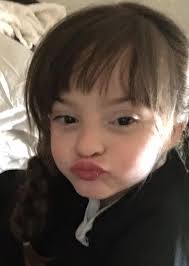 I love Taylor's duck face!! Hahaha it's been a while but, Taylor is 5 now.  Doing fantastic! She's delayed but, accomplishing things I was told she'd  never do so, I'll take it!